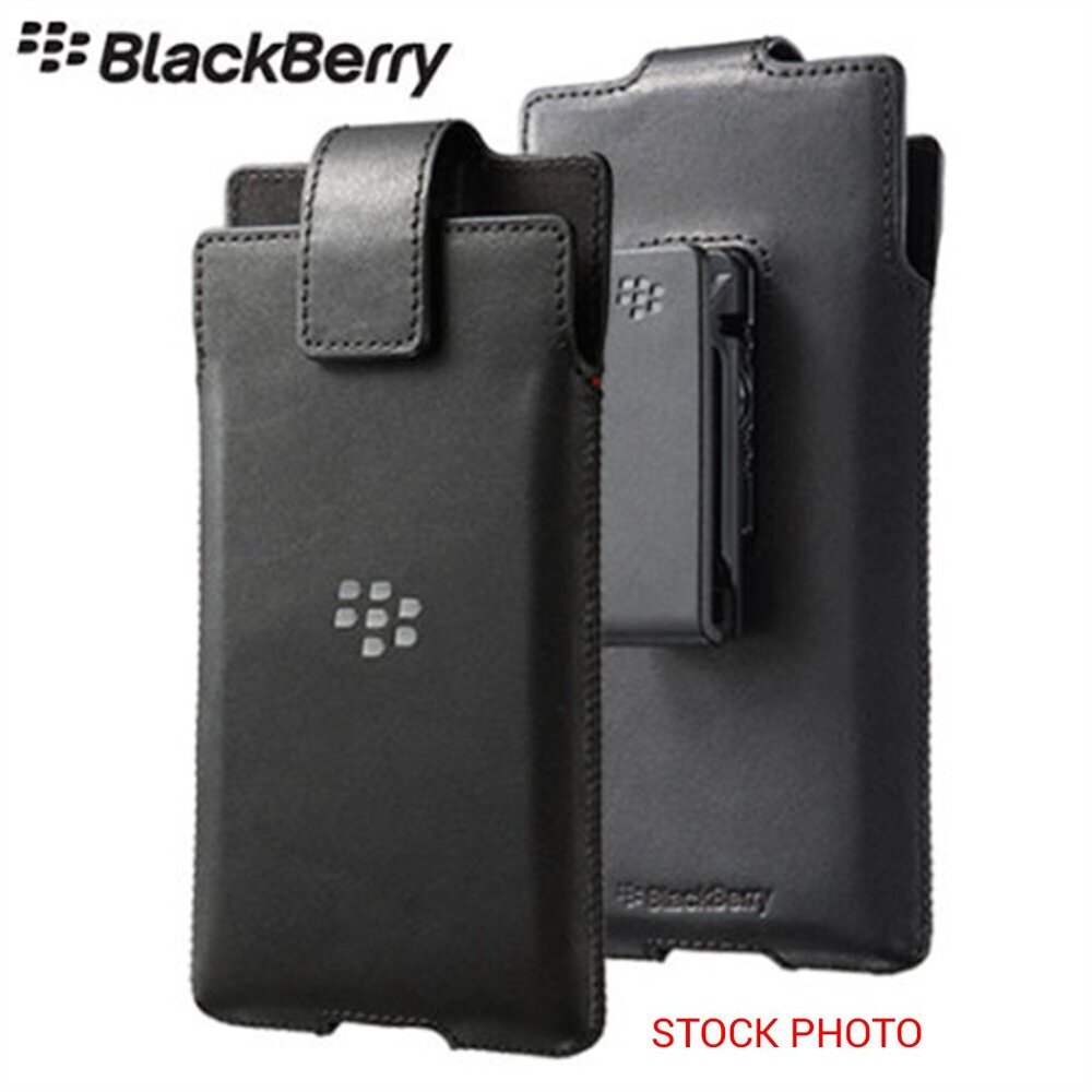 Blackberry Priv Leather Swivel Holster Case (new)